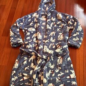 Hooded Vera Bradley robe
